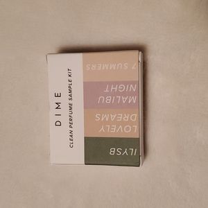 DIME perfume sampler set - never used